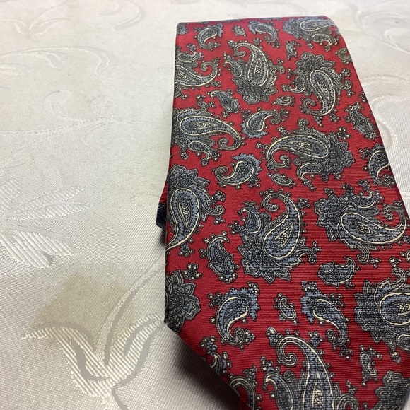 CHRISTIAN DIOR. SILK TIE. Just beautiful PAISLEY VINTAGE - Picture 2 of 4
